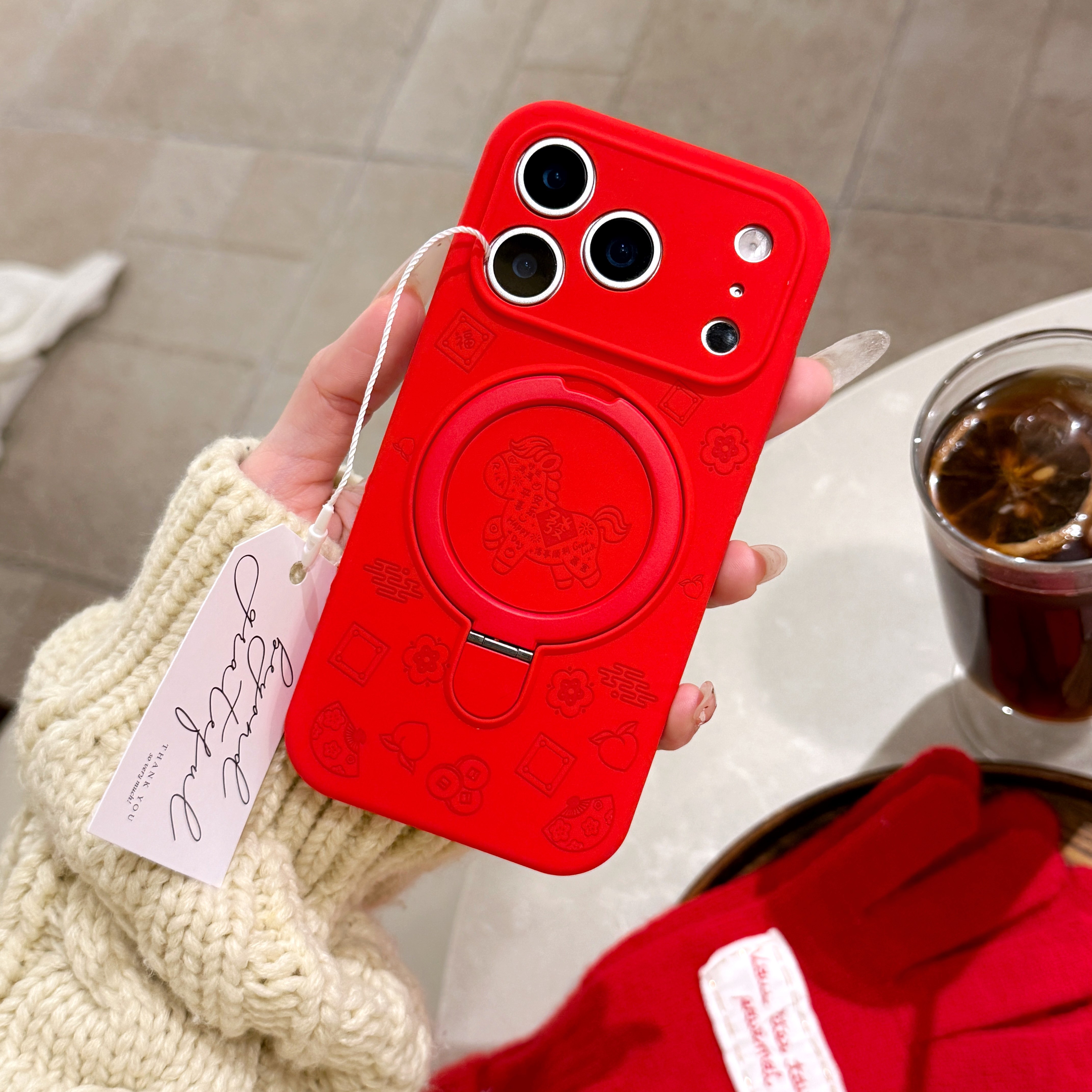 【2026马年限定】适用苹果17pro手机壳新款iphone16promax保护套15plus液态硅胶14/13小马全包磁吸支架防摔女,3C数码配件,手机保护套/壳,淘宝优惠券,粉丝福利购,淘宝优惠卷