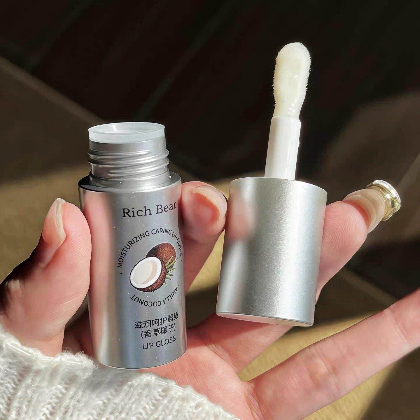 冷门但好用死了！香草椰子无花果维E润唇膏补水保湿滋润护唇油蜜,彩妆/香水/美妆工具,唇彩/唇蜜/唇釉/唇泥/唇霜,淘宝优惠券,粉丝福利购,淘宝优惠卷