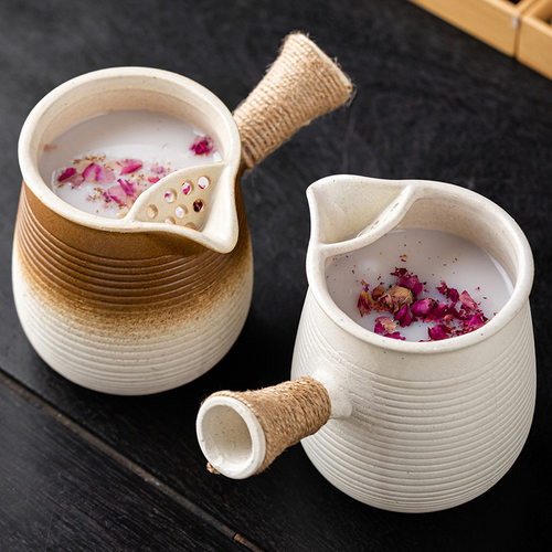 围炉煮茶壶烤奶罐柴烧茶具套装耐高温罐罐壶户外家用功夫茶具茶杯