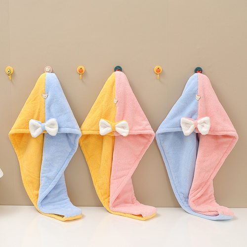 干发帽女超强吸水速干帽毛巾加厚洗头发帽子包头巾擦头发浴帽