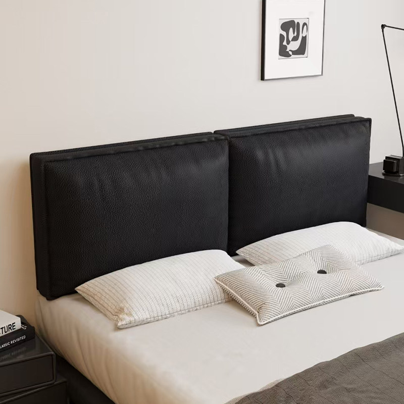 方块轻奢皮床头软包靠垫床头板靠背定制套罩榻榻米无床头靠枕防撞,居家布艺,床头靠垫,淘宝优惠券,粉丝福利购,淘宝优惠卷