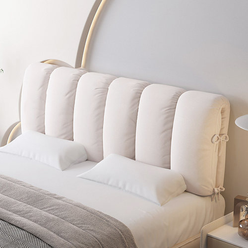 柏妮朵奶油风床头靠垫靠背