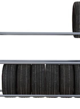 FRS020015汽车4S店轮胎存放架三层轮胎摆放架