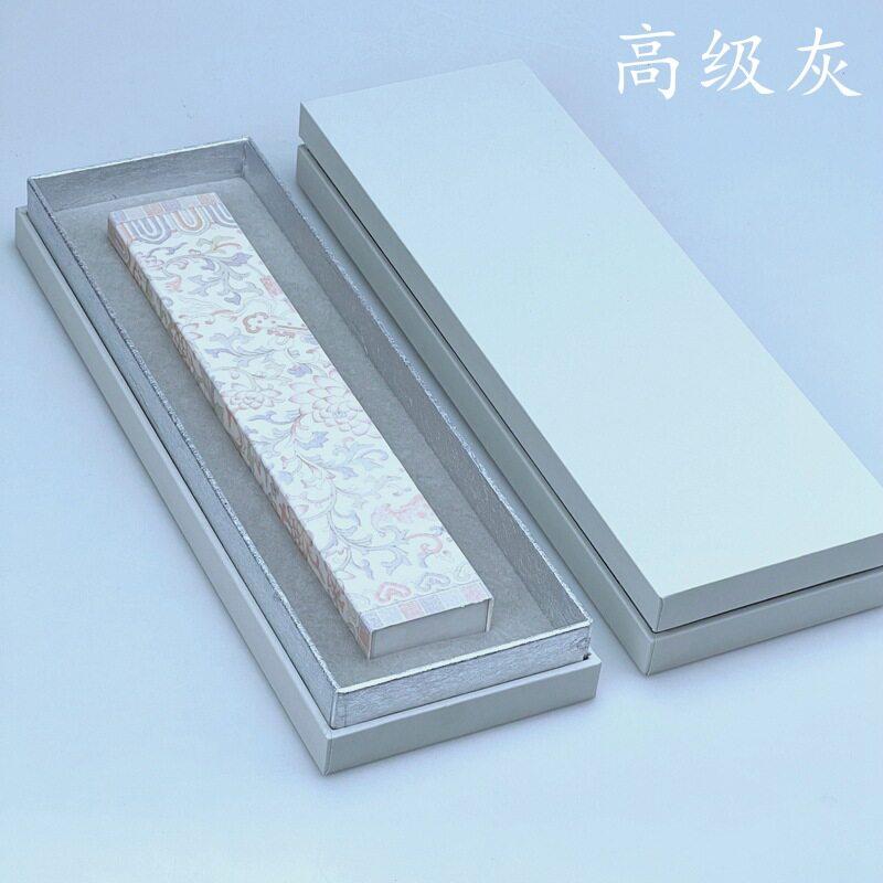 线香包3装盒天地盒礼品盒0克复古纹礼盖盒套盒存储香盒包装图片