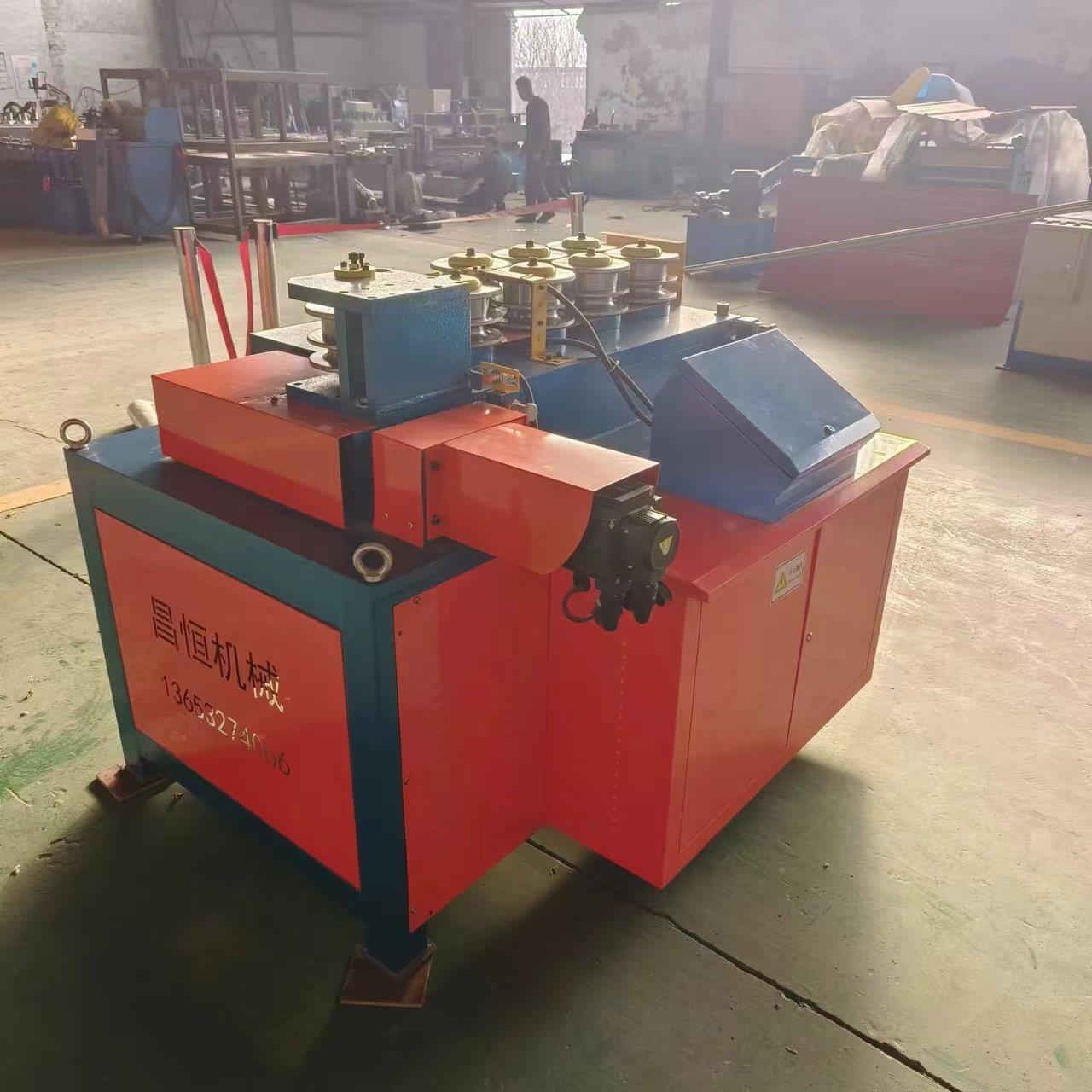 恒牌九轮弯管昌动多弯功能管机自折弯机