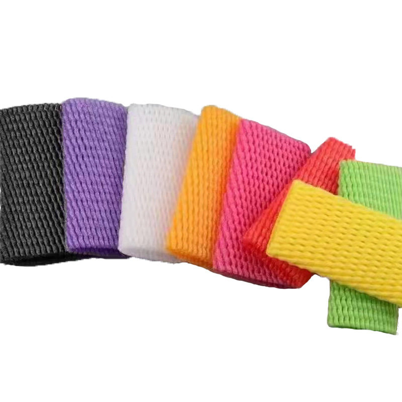 网套水果防震草莓网兜包装网袋泡沫网格袋枇杷保护网速卖通跨境