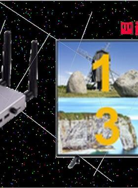 美誉USB传输器UHD102 UHD104 USB手机投屏器 电脑平板同屏器100M