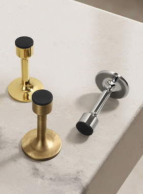 黄铜门挡卫生间门顶防撞门碰墙顶挡黑色防撞法式金色酒店缓冲静音