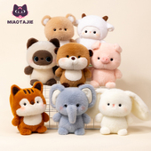 原创桌伴娃娃小摆件可爱毛绒玩具陪伴玩偶装 饰品学习搭子生日礼物