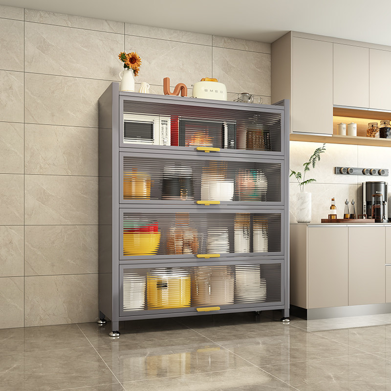 翻盖式收纳柜家用置物柜客厅多层零食柜玩具杂物储物箱衣物整理柜,厨房/烹饪用具,厨房抽屉置物架,淘宝优惠券,粉丝福利购,淘宝优惠卷