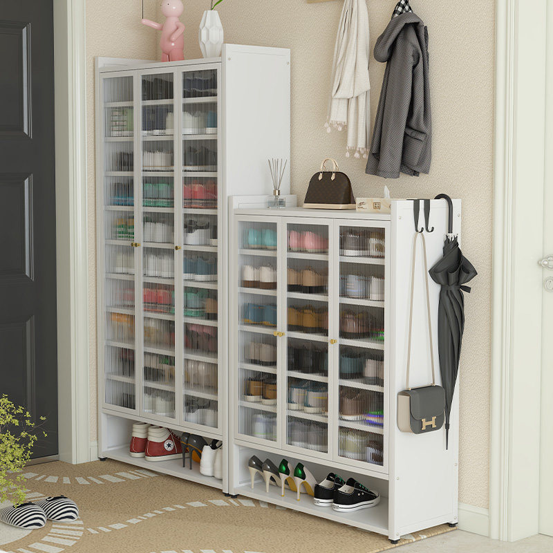 鞋柜收纳柜对开门置物柜大容量门口玄关入户柜多层可调节储物柜子,住宅家具,鞋柜,淘宝优惠券,粉丝福利购,淘宝优惠卷