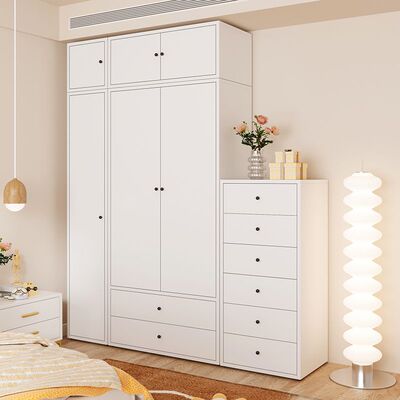 铁皮儿童衣柜家用卧室出租屋儿童衣橱小户型简易收纳柜阳台收纳柜