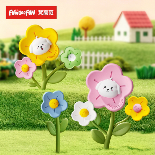 梵高范原创DIY包花花花小狗