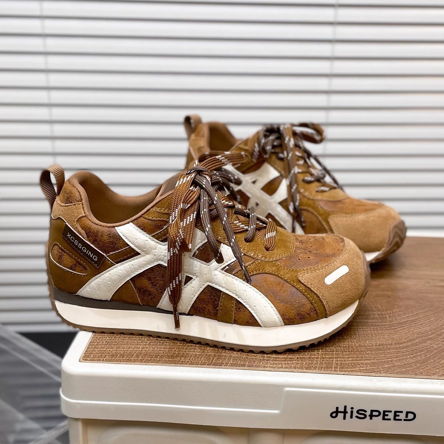 日本OFFCAT翻毛真皮复古德训鞋女2025秋新款百搭休闲运动鞋阿甘鞋,女鞋,时尚休闲鞋,淘宝优惠券,粉丝福利购,淘宝优惠卷