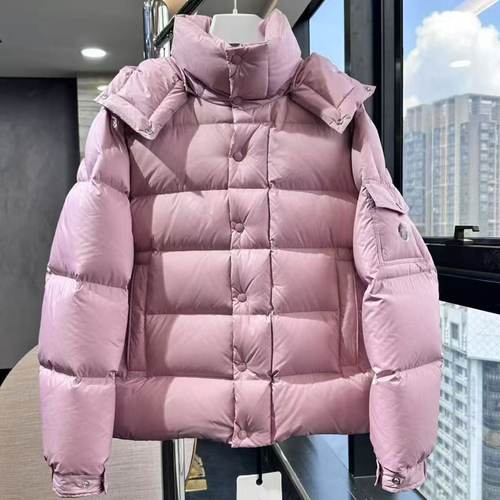 蒙家2025年新款秋冬maya玛雅女款70周年情侣款限定连帽加厚羽绒服