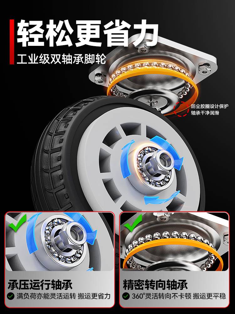 巨达钢板小推车拉货搬运车小拉车平板车可折叠便携手推车手拉拖车