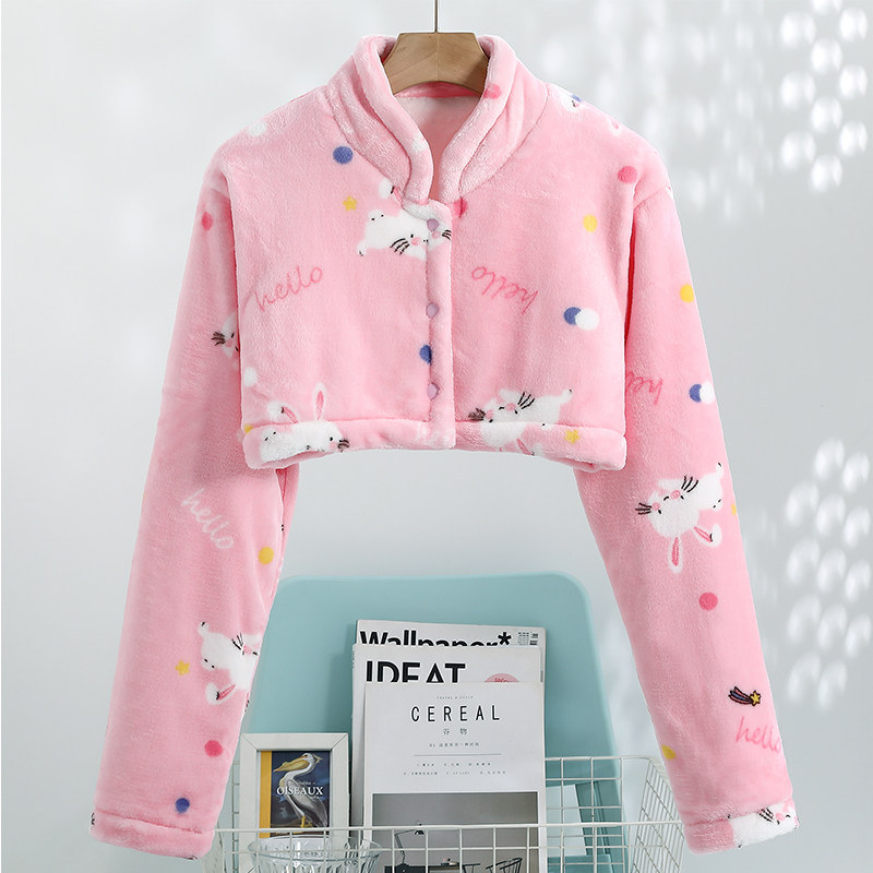 冬季加厚护肩颈椎坎肩睡觉女士月子肩部保暖产妇夜间喂奶防寒披肩