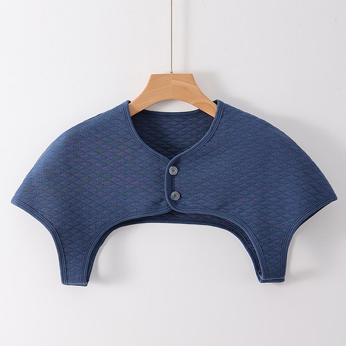 彩棉四季护肩中老年无袖睡觉颈椎