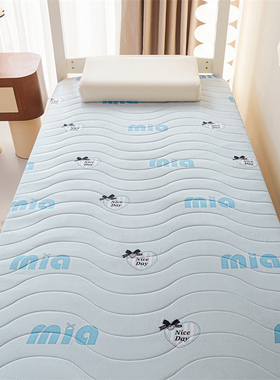 2026新款A类水洗棉加厚床垫学生宿舍寝室垫地铺睡垫90*190-学生款