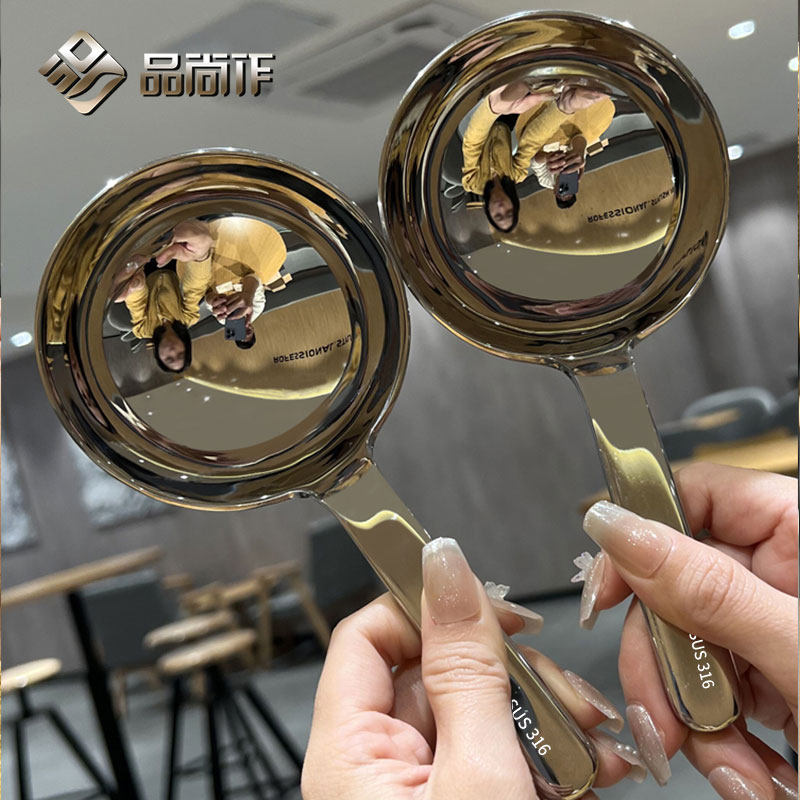 316不锈钢短柄大圆勺螺蛳粉盛汤分餐勺加深大头喝汤勺精致米面勺,餐饮具,西餐勺,淘宝优惠券,粉丝福利购,淘宝优惠卷