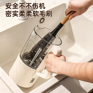 破壁机刷子专用长柄刷家用豆浆机杯子无死角不沾油锅刷洗锅神器新