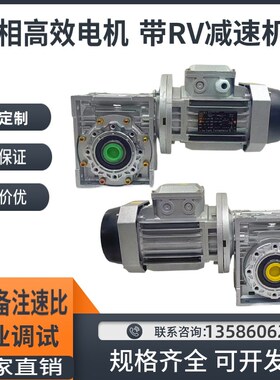 RV40 50 63 75 90 110 130 150B5 B14减速机涡轮蜗杆齿轮箱减速器