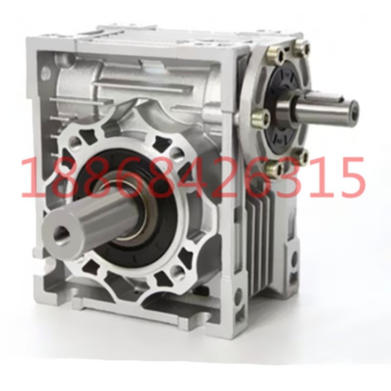 NMRV NRV手摇小型减速器 RV蜗轮蜗杆减速机50P6375铝壳齿轮变速箱