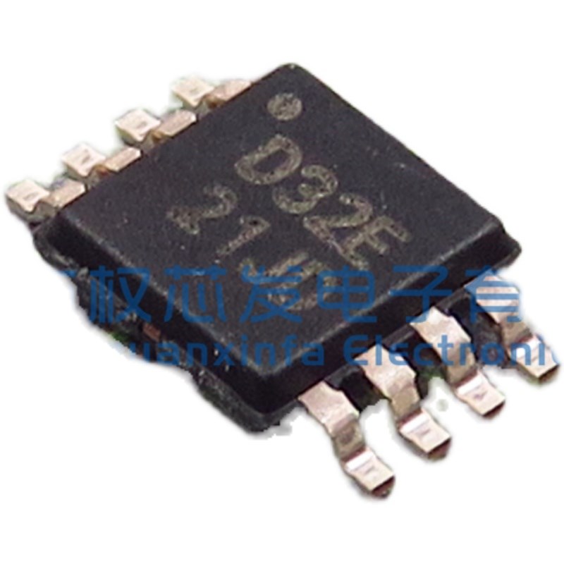 原装进口 DAC8532IDGKR MSOP8 丝印D32E 16位DAC数模转换器
