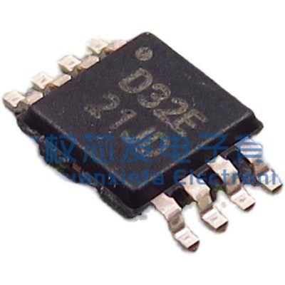 原装进口 DAC8532IDGKR MSOP8 丝印D32E 16位DAC数模转换器