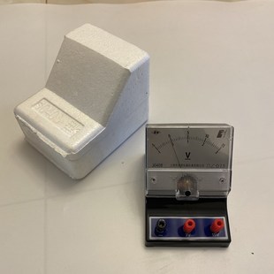 直流电压表指针式2.5级3V15V中学物理电学实验J0408伏特表