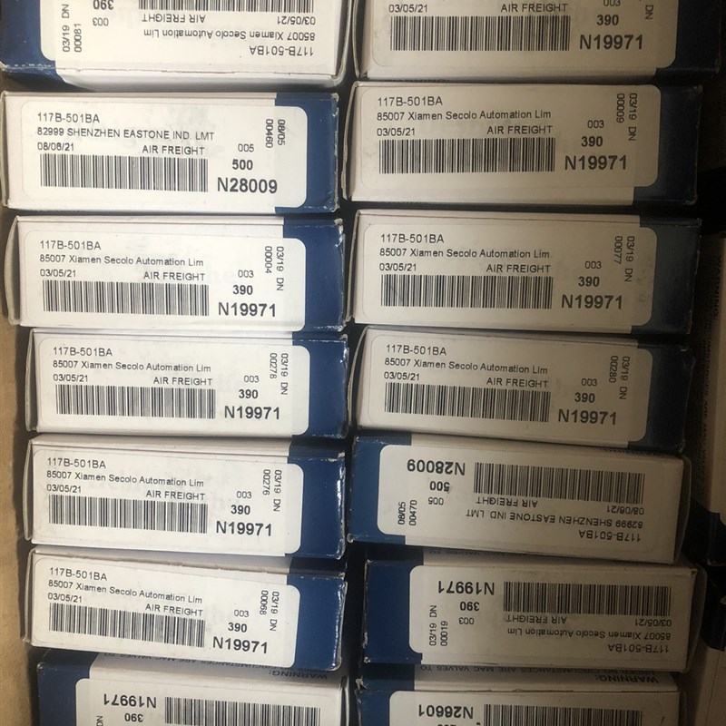 美国原装MAC电磁阀 117B-u501BAAA/117B-501BA全新正品高频阀