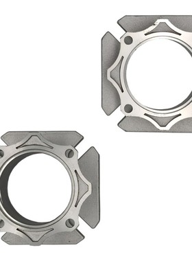 NMVR减速机输出法兰涡轮蜗杆减速专用安装法兰RV减速机Y配件安装