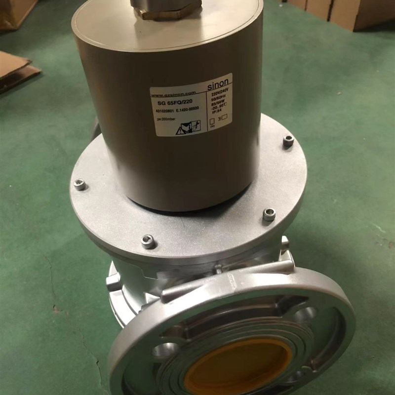 SG65FQ/i220然气电磁阀SG80FQ/220法兰连接
