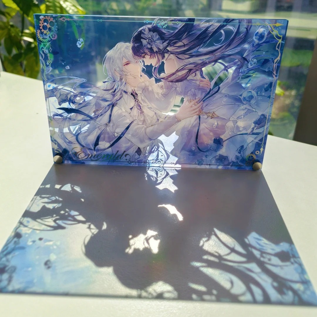 时空中的绘旅人叶瑄彩窗亚克力砖