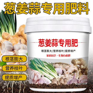 葱姜蒜专用肥颗粒缓释型有机肥料韭蔬菜绿植大葱生姜大蒜复合化肥