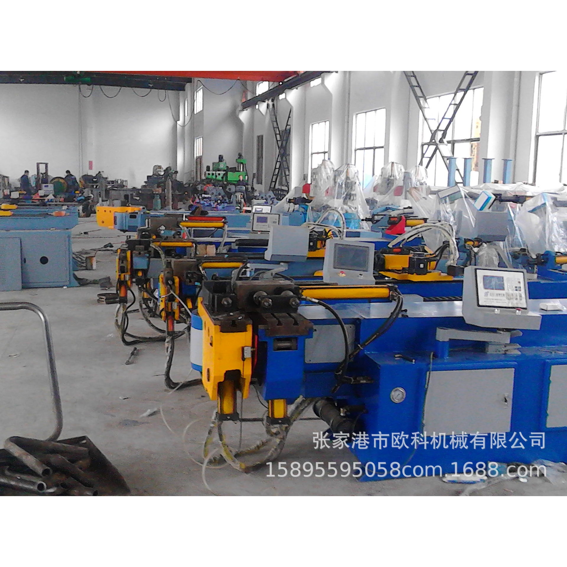 张家港全自动弯管机 半自动弯管机 DW-18CNC-3A-1S三维数控弯管机