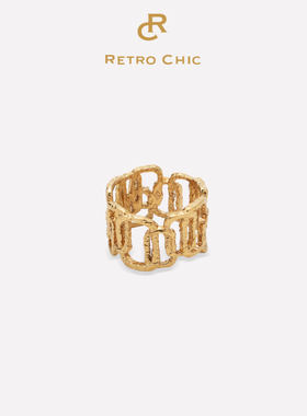 【新品上新】RC Retro Chic意大利复古时尚首饰 罗马弧光戒指小号