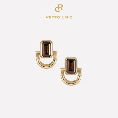 RetroChic宙斯神庙耳环