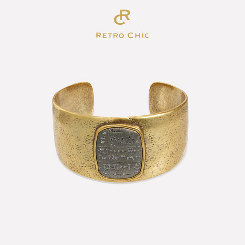 RCRetroChic苏美契文手镯轻奢