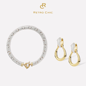 首饰 白色圣蛇套装 Retro Chic意大利复古时尚 谭维维同款