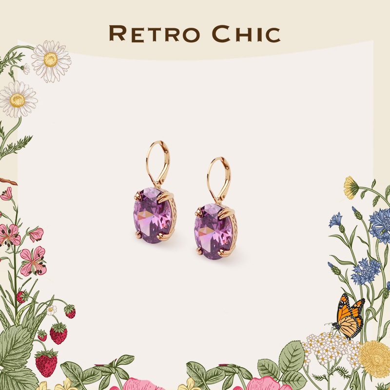 【毛晓彤同款】RC Retro Chic意大利复古时尚首饰 香水葡萄耳环