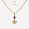 【女神礼物】RC Retro Chic意大利复古时尚首饰 罗马圣球项链礼