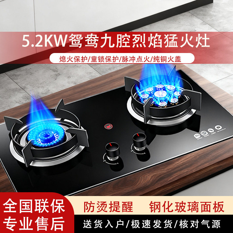 乐优宝台嵌两用聚能猛火灶