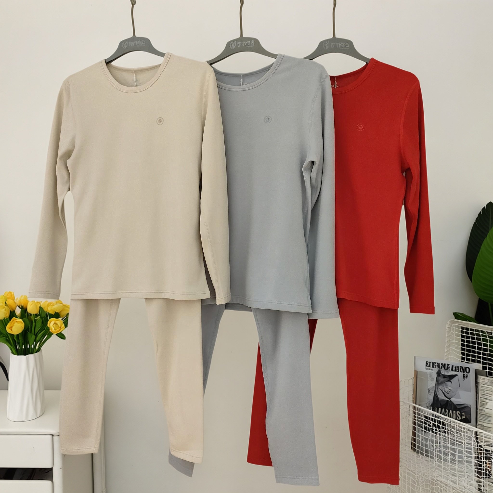 都市丽人轻羽绒男士FWHAC1保暖秋衣德绒情侣款圆领无骨家居服,女士内衣/男士内衣/家居服,保暖套装,淘宝优惠券,粉丝福利购,淘宝优惠卷