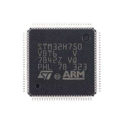 原装STM32H750VBT6 LQFP-100 ARM Cortex-M7 32位微控制器-MCU