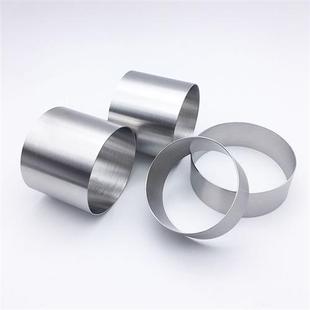 定做慕斯圈蛋糕模具挞圈塔模饼干模具米糕圈烙饼圈不锈钢圆形订做