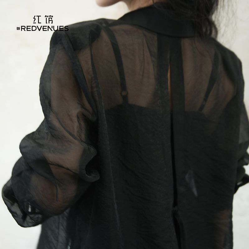 inRedvenues洋气高端别致小衫