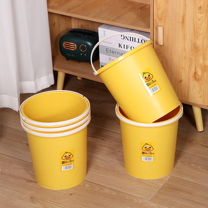 垃圾桶家用大小号客厅无盖废纸篓透明卧室高颜值办公室厕所ins风