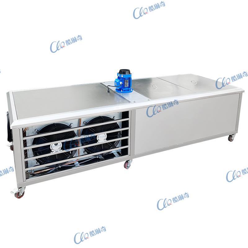 手工艺制作八模不锈钢 芒果 草莓蓝莓水果冰棒制作机器设备厂家