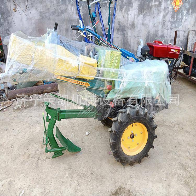农用耕整手扶拖拉机 加厚121底盘手扶拖拉机 播种开沟犁地旋耕机
